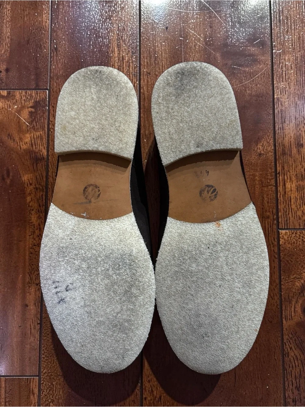 H by Hudson Cruise Suede Chukka Desert Boots Mens 11 Brown Crepe Sole